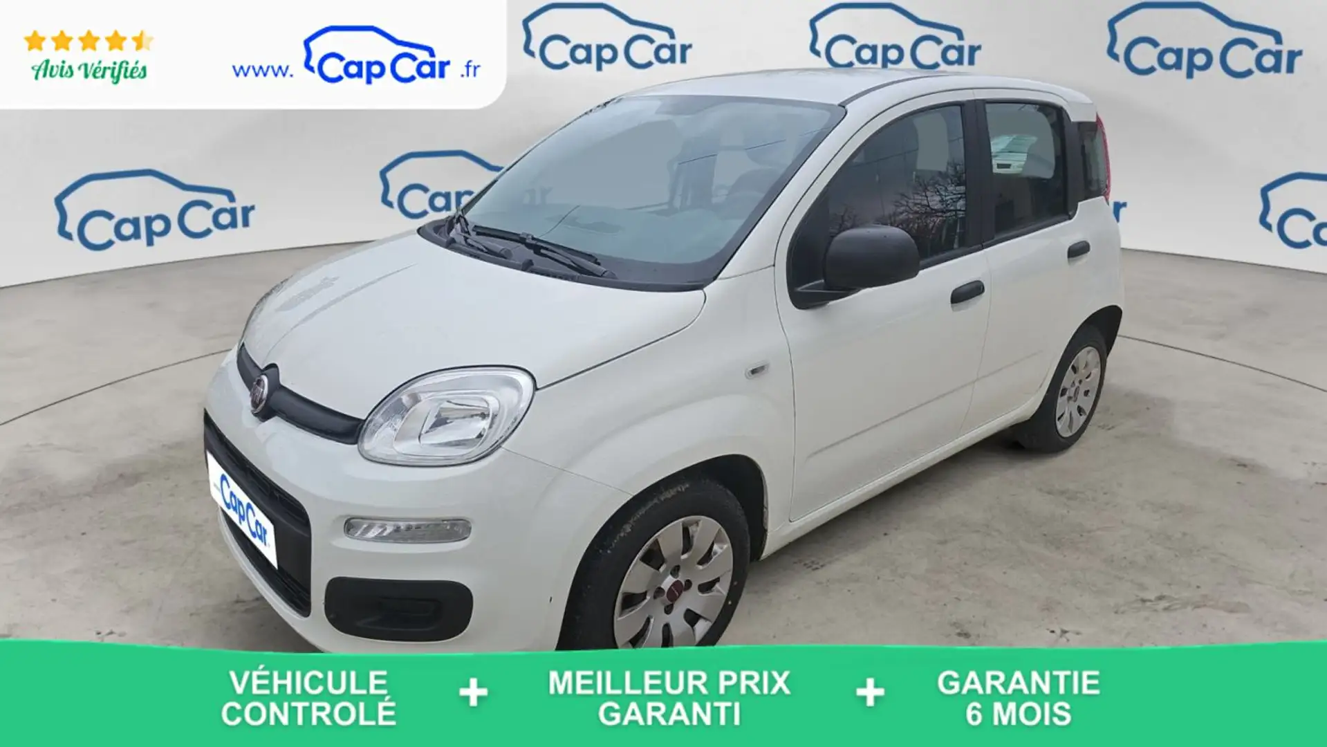 Fiat Panda III 1.2 69 Ligue 1 Conforama Blanc - 1
