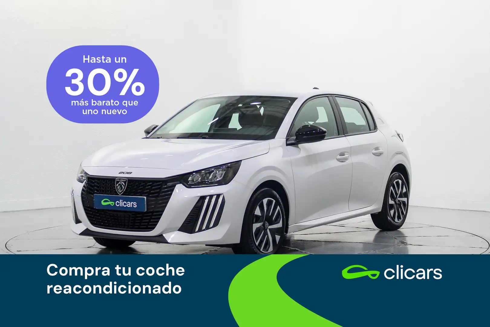 Peugeot 208 1.2 Puretech S&S Active 100 Blanc - 1