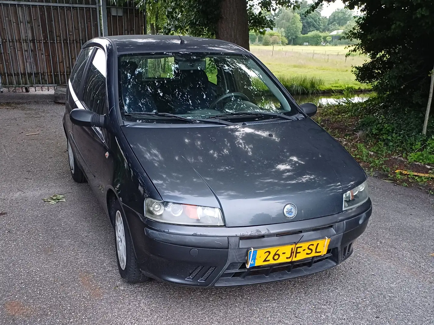 Fiat Punto Punto 1.2-16V ELX Speedg. Gris - 1