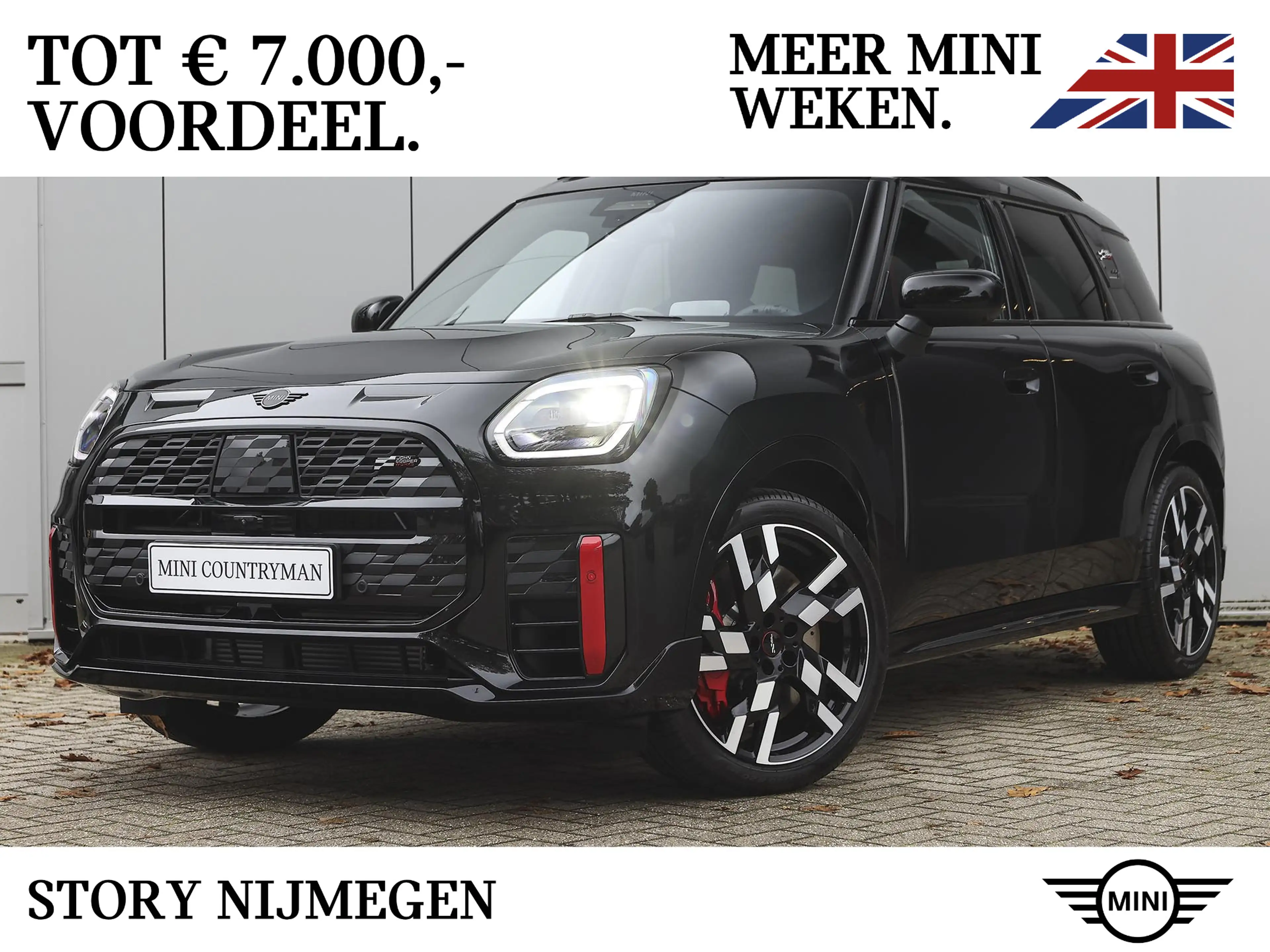 MINI John Cooper Works Countryman JCW ALL4 Automaat / Pakket XL / 20" John Cooper Wo