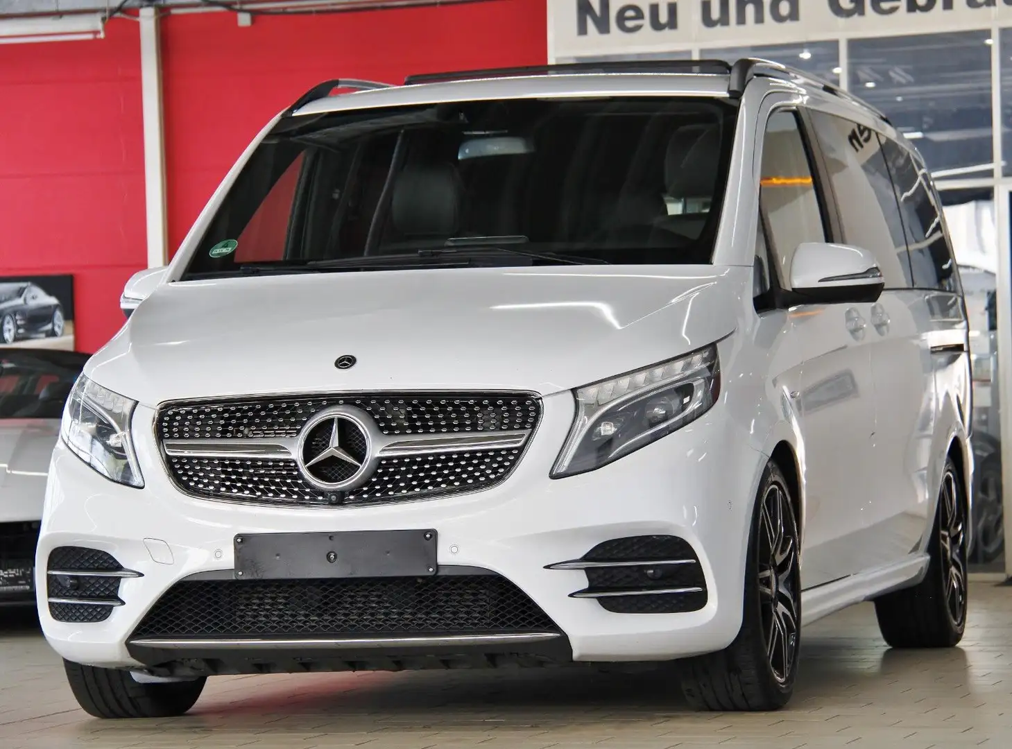 Mercedes-Benz V 250 V250d LANG AMG VOLL 8.SiTZE*PANO*BURMESTER*LEDER Weiß - 1