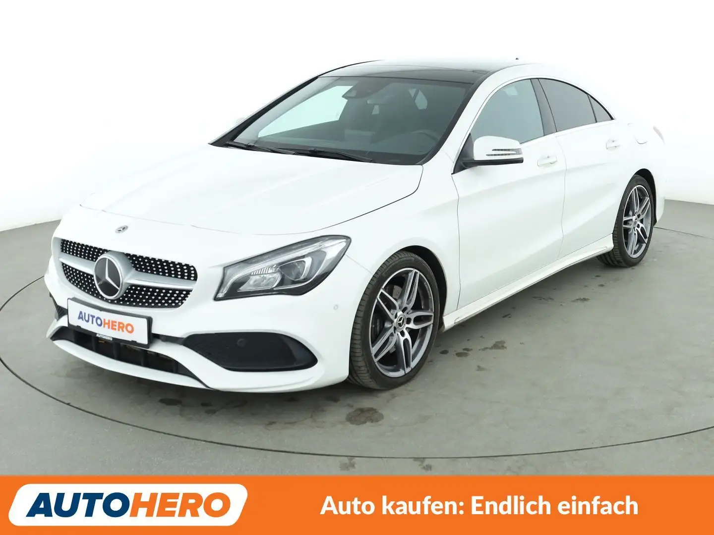 Mercedes-Benz CLA 250 4Matic AMG Line Aut.*LED*NAVI*ACC*CAM*PDC*SHZ* Blanc - 1