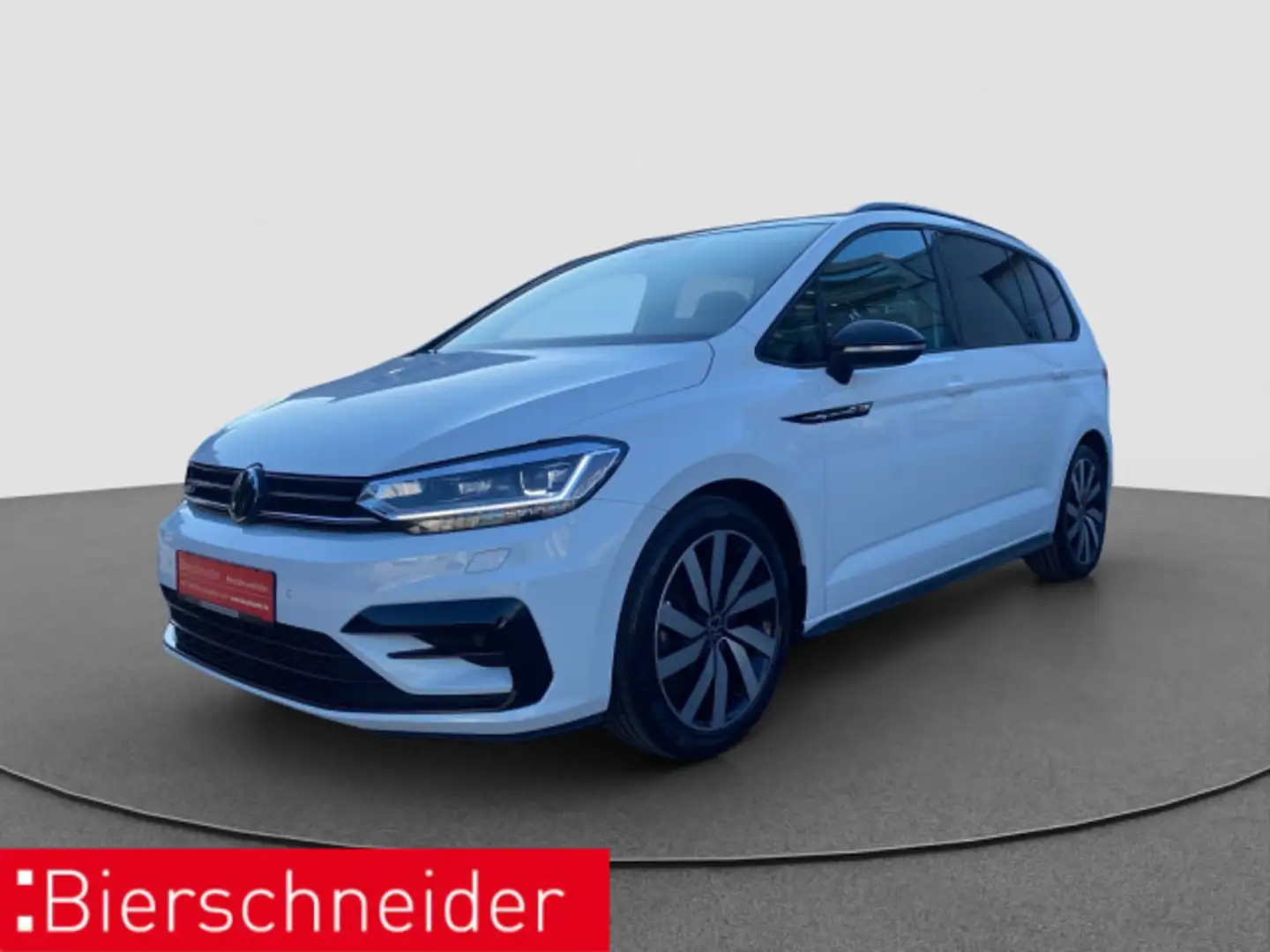 Volkswagen Touran 1.5 TSI DSG R-Line Black 7SITZE AHK PANO Weiß - 1