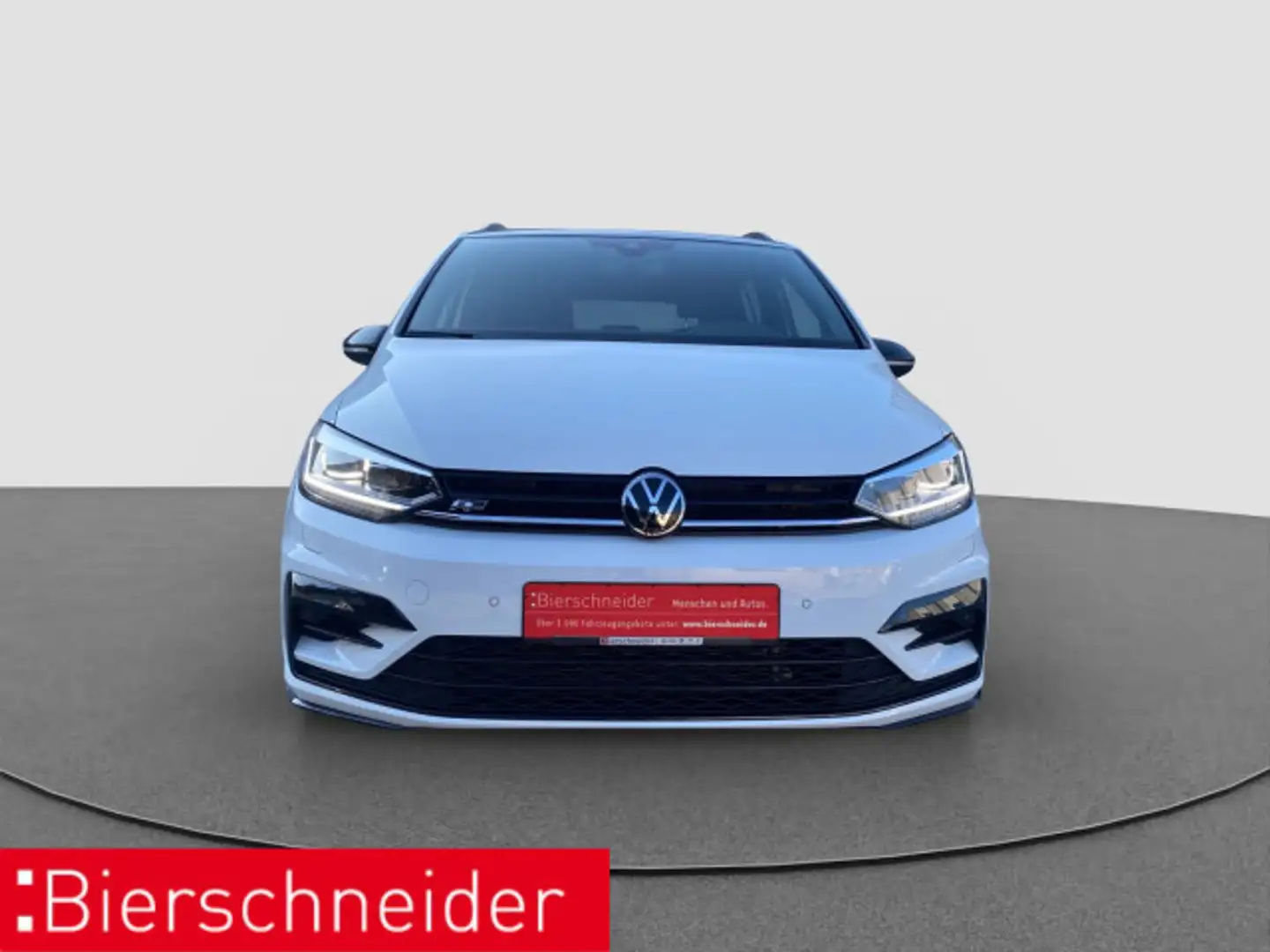Volkswagen Touran 1.5 TSI DSG R-Line Black 7SITZE AHK PANO Weiß - 2