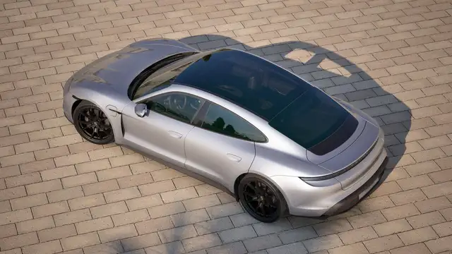 Porsche Taycan view 4