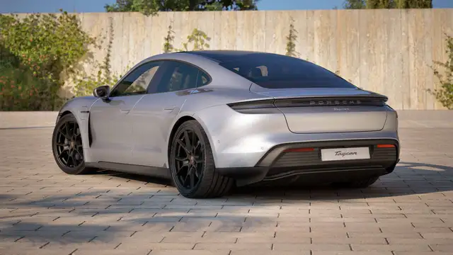 Porsche Taycan view 2