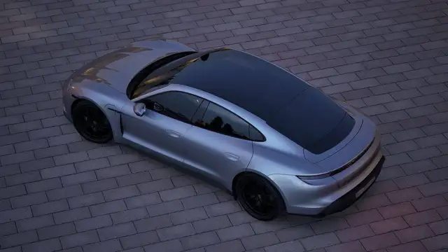 Porsche Taycan view 24