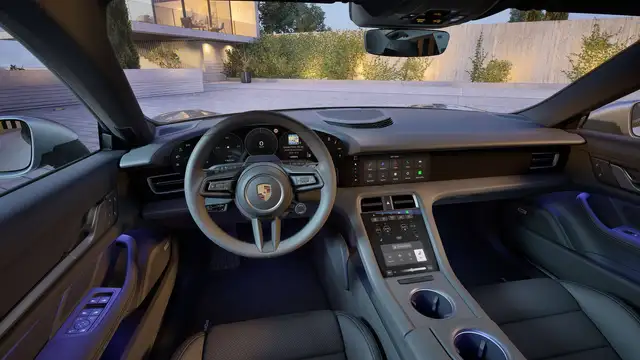 Porsche Taycan view 28