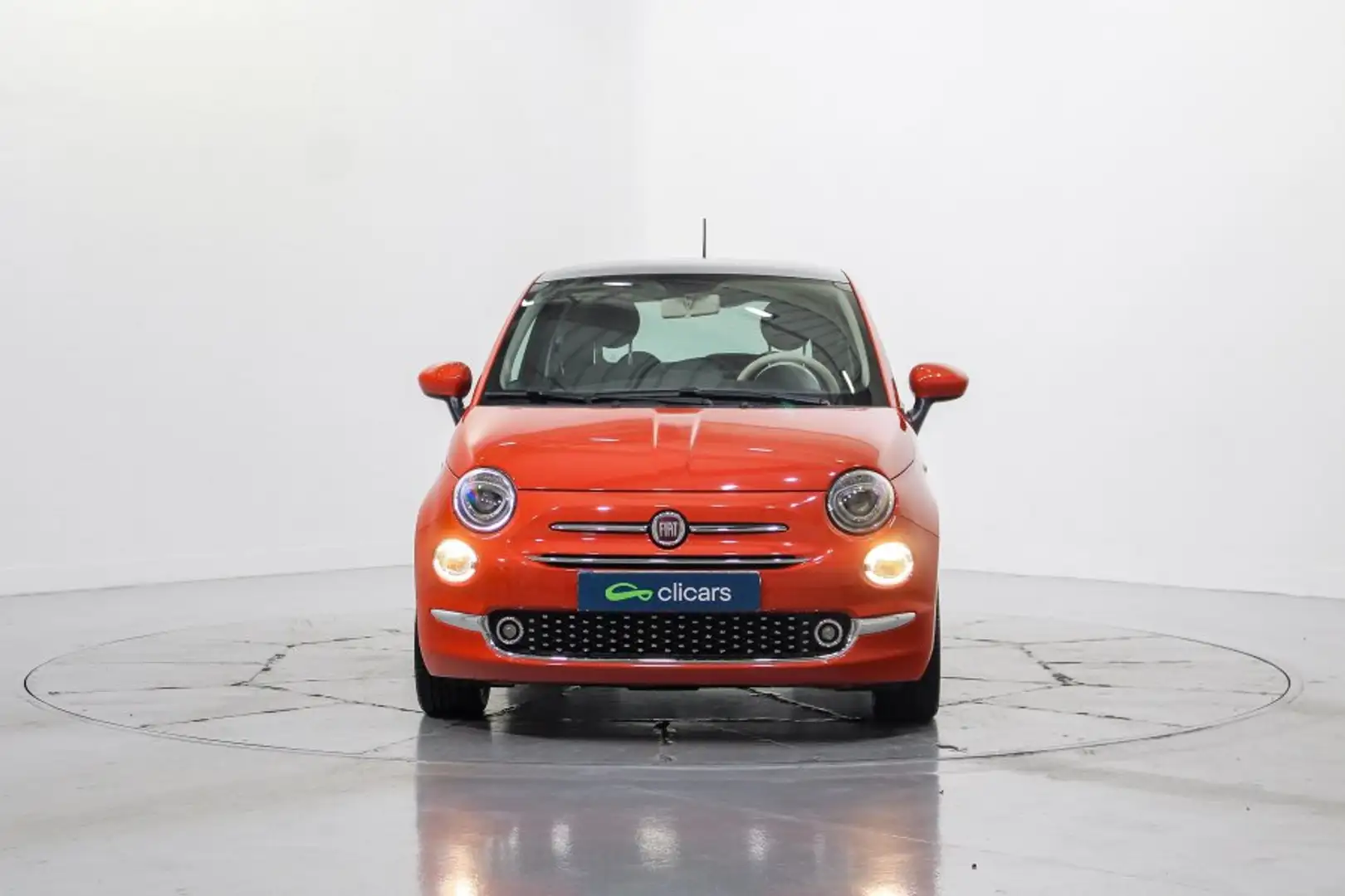 Fiat 500 1.0 Hybrid Monotrim 52kW Blanc - 2