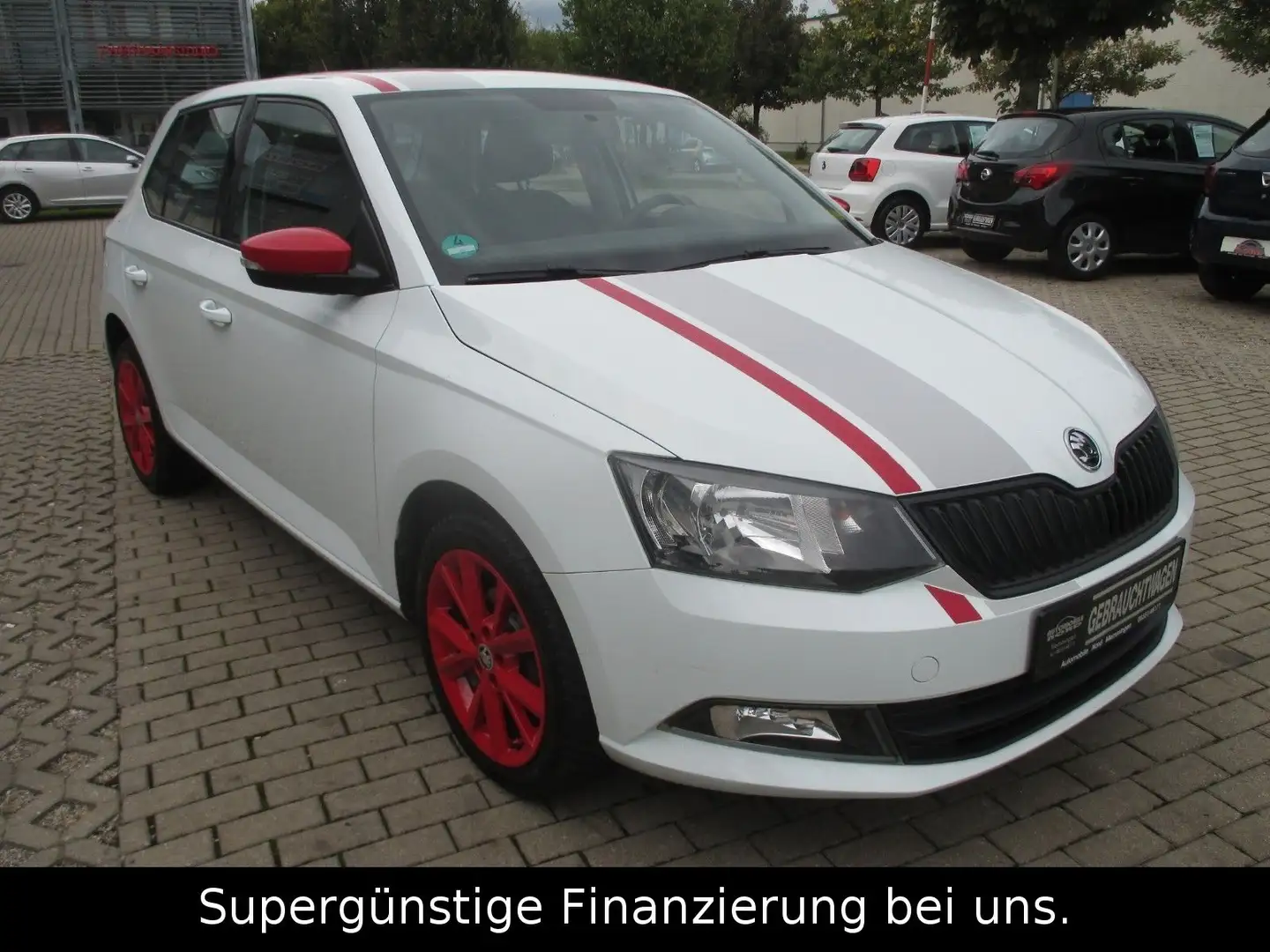 Skoda Fabia Red & Grey1,2.KLIMA,GARANTIE Weiß - 2