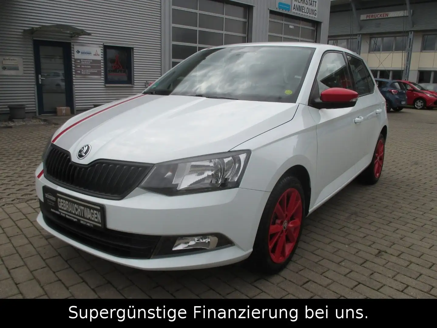 Skoda Fabia Red & Grey1,2.KLIMA,GARANTIE Weiß - 1