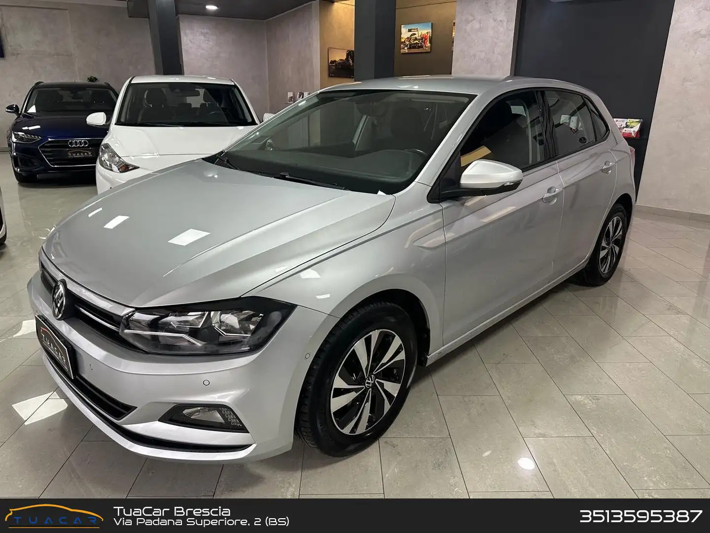 Volkswagen Polo Edition Plus 1.0 TSI Silber - 1
