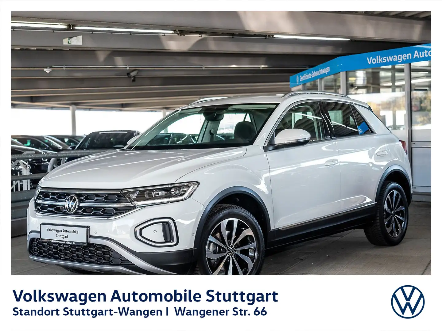 Volkswagen T-Roc Style 1.5 TSI Navi LED ACC SHZ PDC Weiß - 1