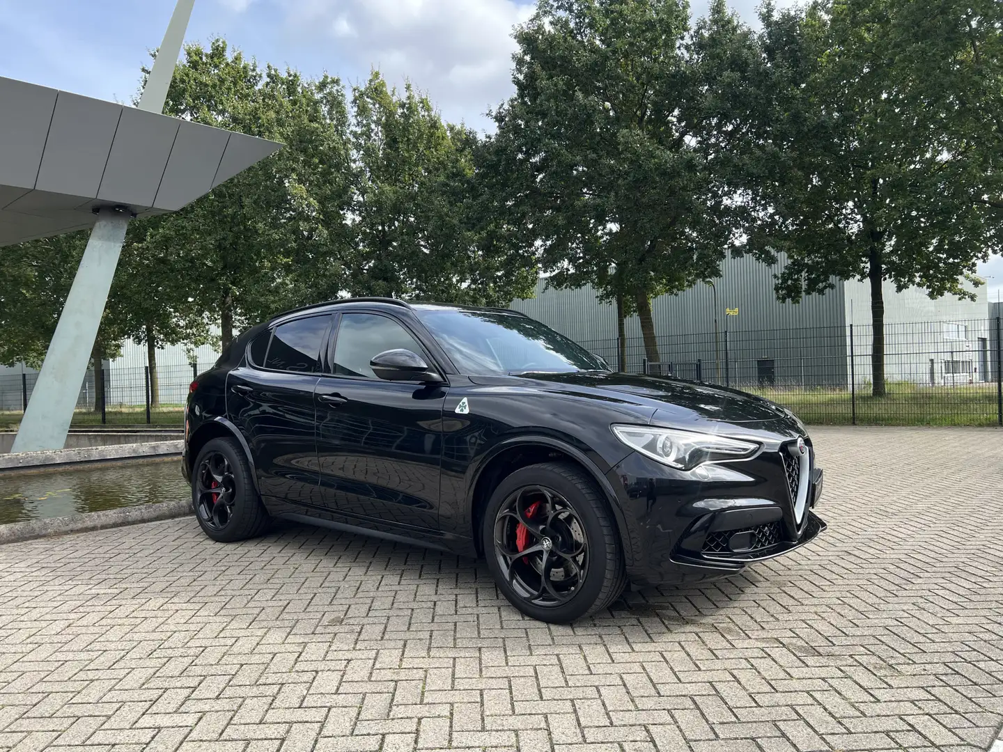 Alfa Romeo Stelvio 2.9 V6 AWD Quadrifoglio | BTW-auto | Nieuwe remmen Zwart - 1