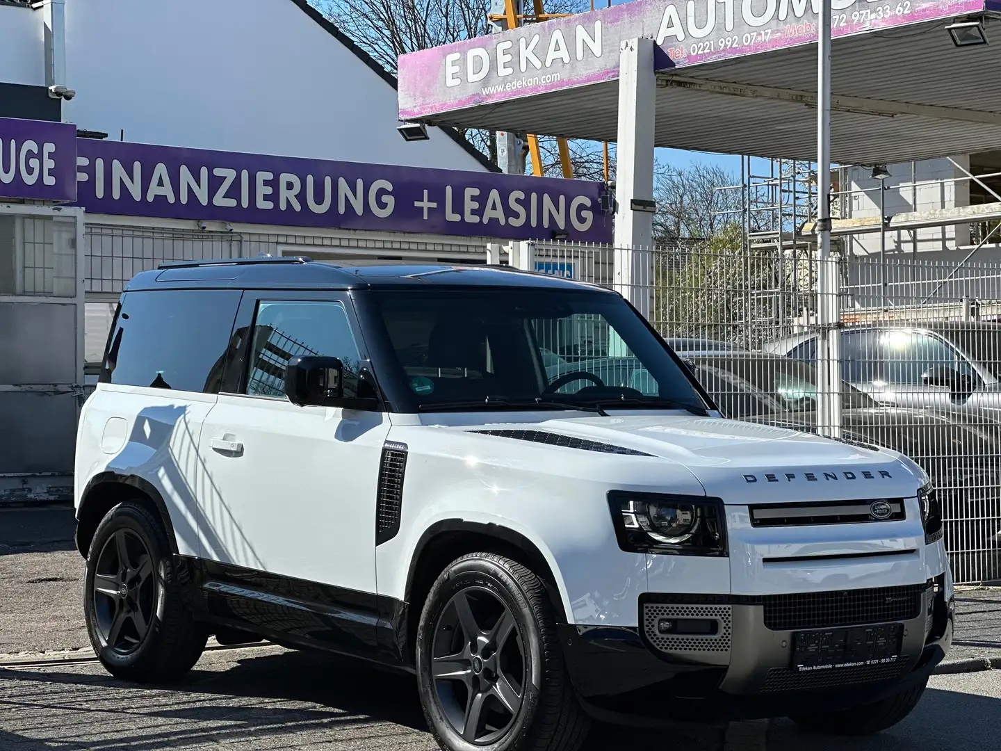 Land Rover Defender 90 X-Dynamic SE FALTDACH LEDER NAVI LED-SCHEINWERF Blanc - 1