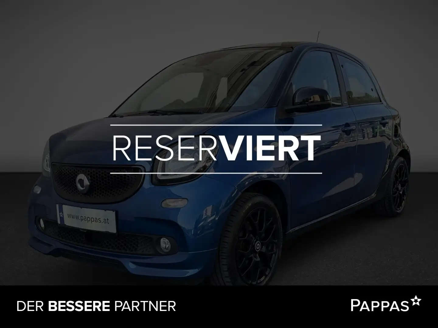 smart forFour 52 kW twinamic LED Navi Cam SHZ Blau - 1
