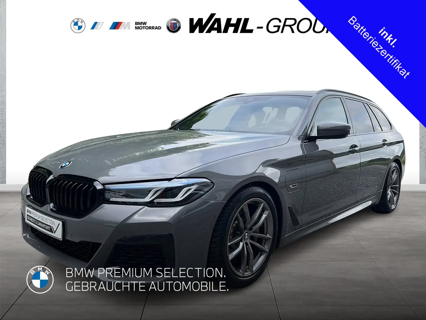 BMW 530 e xDrive Touring M Sport Panorama HeadUp Laser Gris - 1