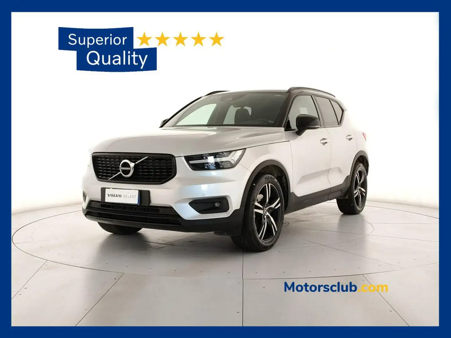 Volvo XC40 D4 AWD Geartronic R-design Argento - 1