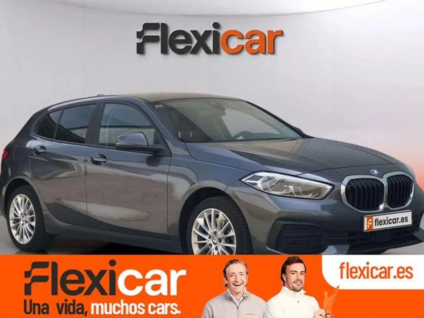 BMW 116 120d Gris - 1