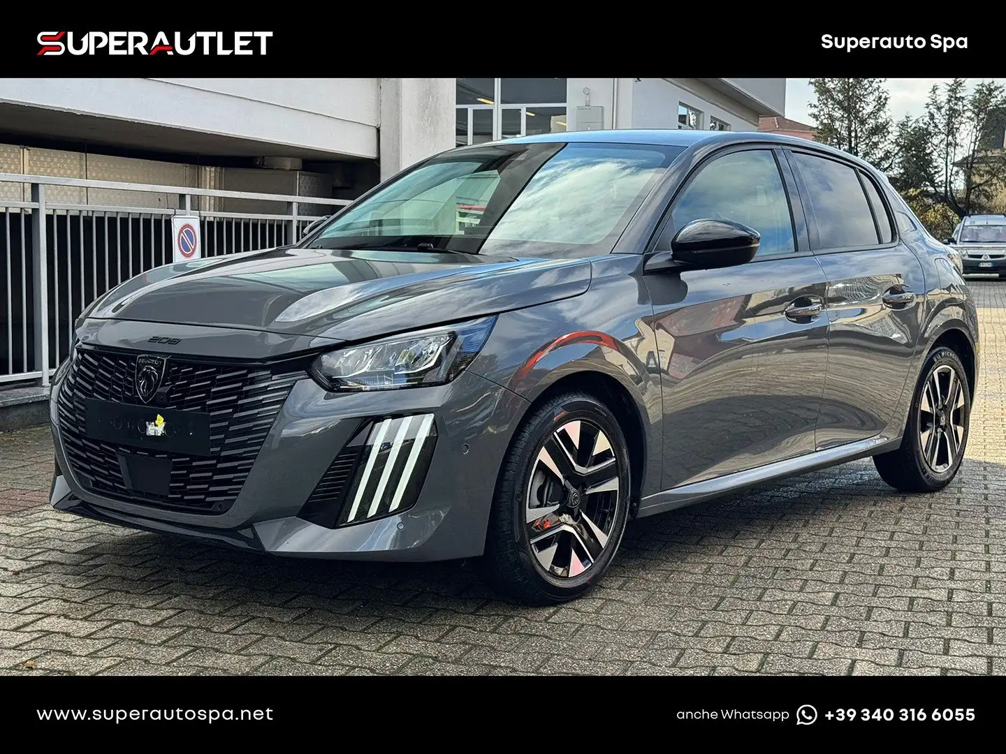 Peugeot 208 1.2 PureTech 100cv Allure S&S Gris - 1