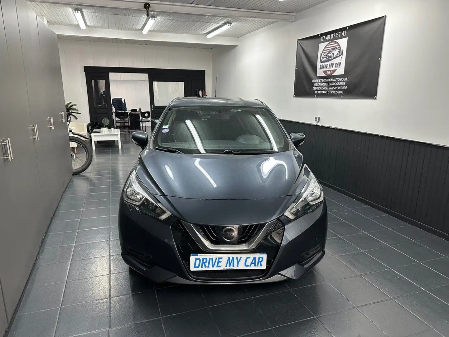 Nissan Micra 1.0 100Ch Acenta - 49 500 Km GARANTIE 12 MOIS Šedá - 2