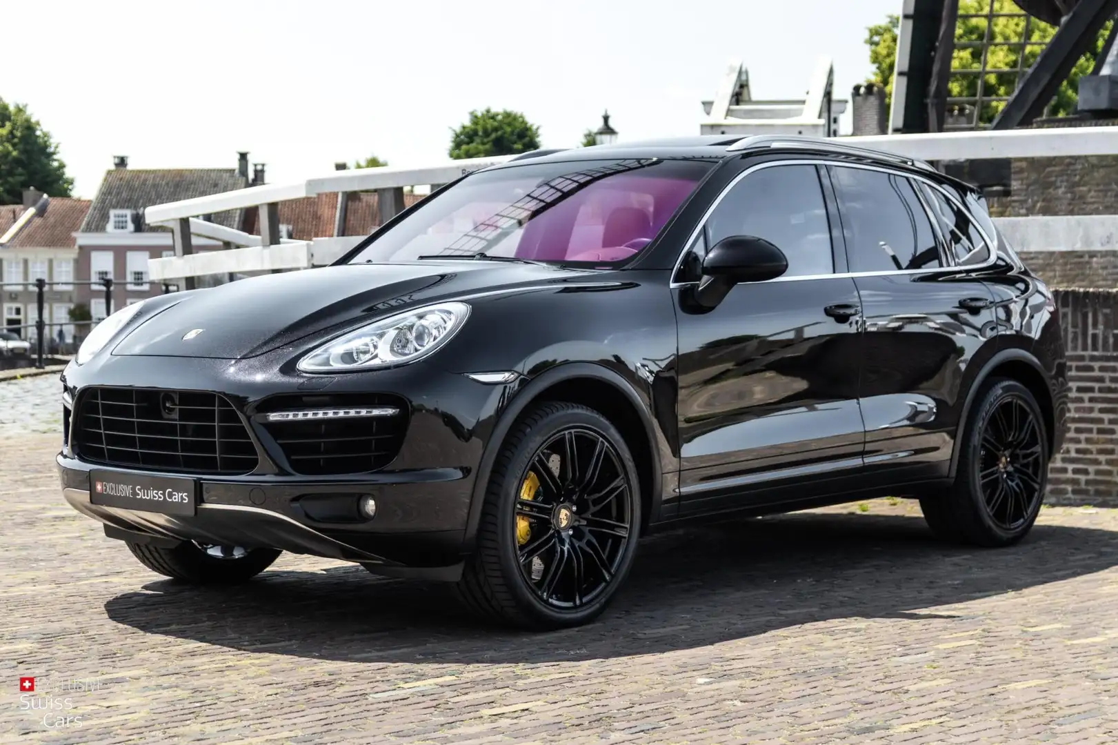 Porsche Cayenne 4.8 Turbo|Keramisch|Trekhaak|Adaptive|PTV Plus Zwart - 1