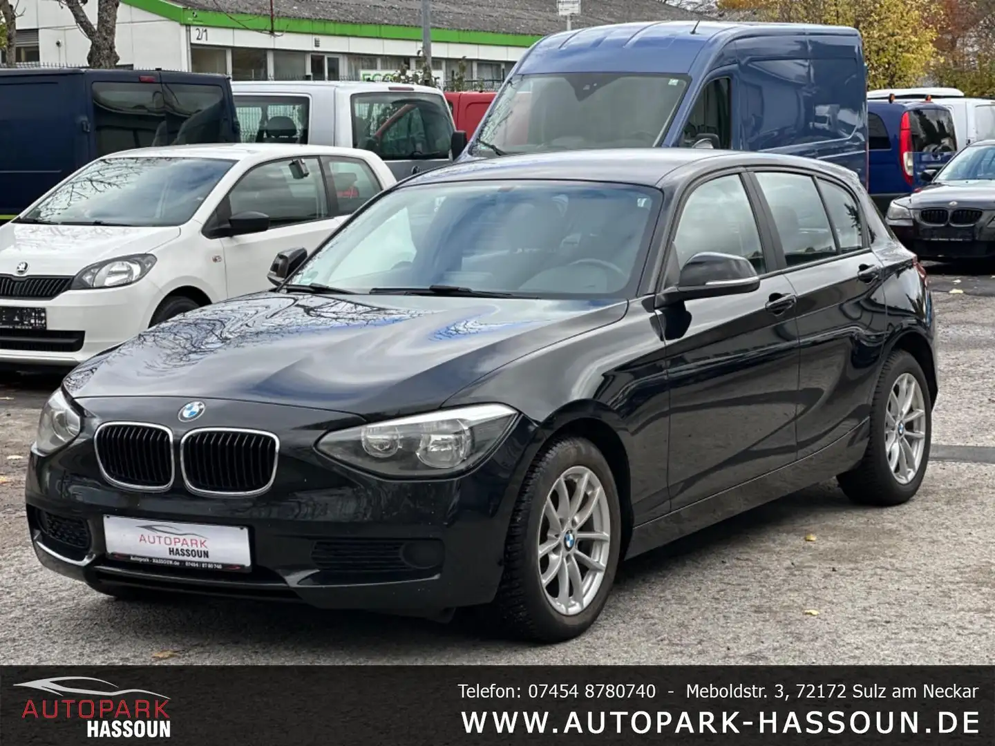 BMW 116 i TÜV 07/27 Garantie Klima Tempo Černá - 1