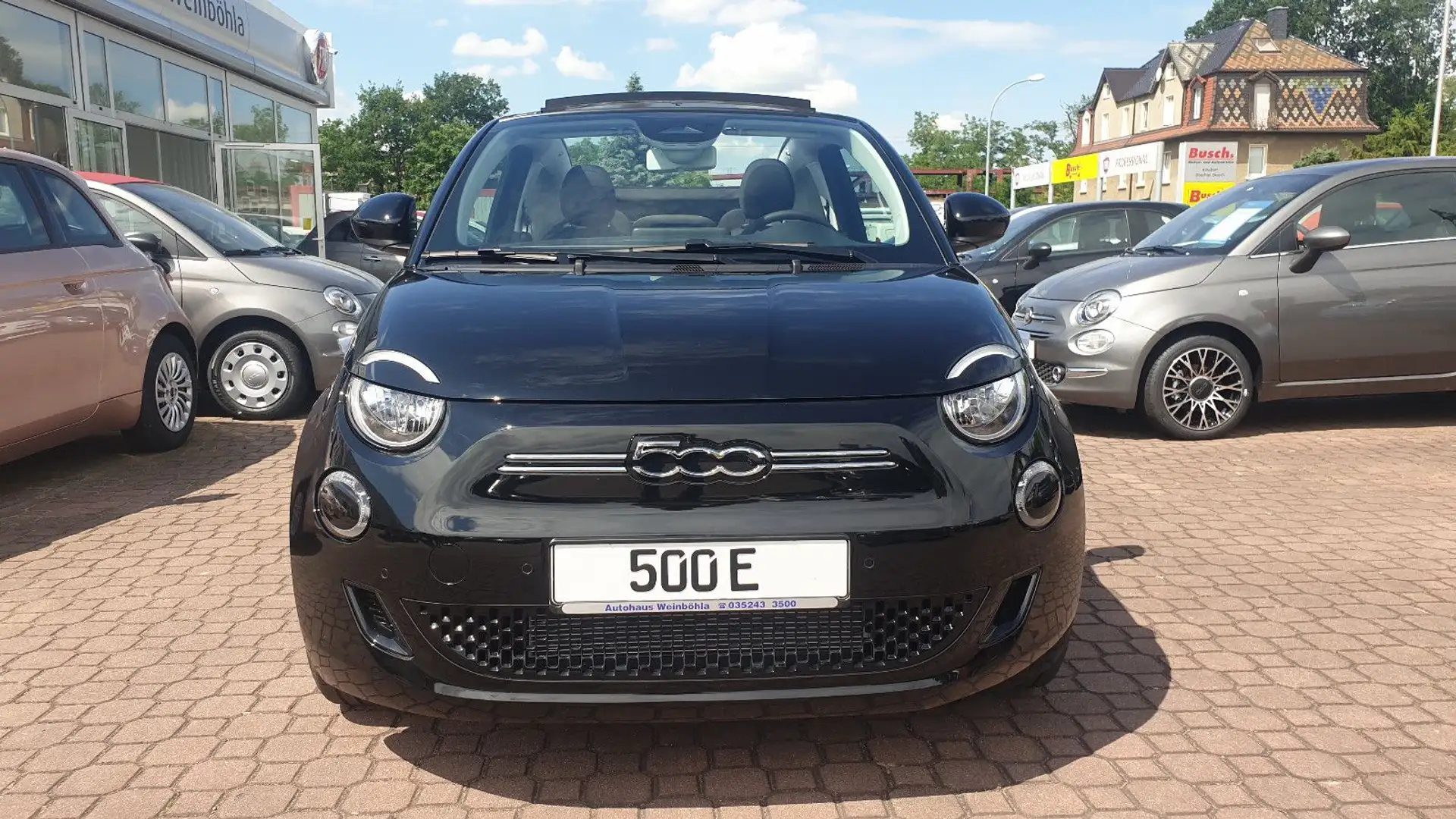 Fiat 500e 500 e Cabrio Schwarz - 2
