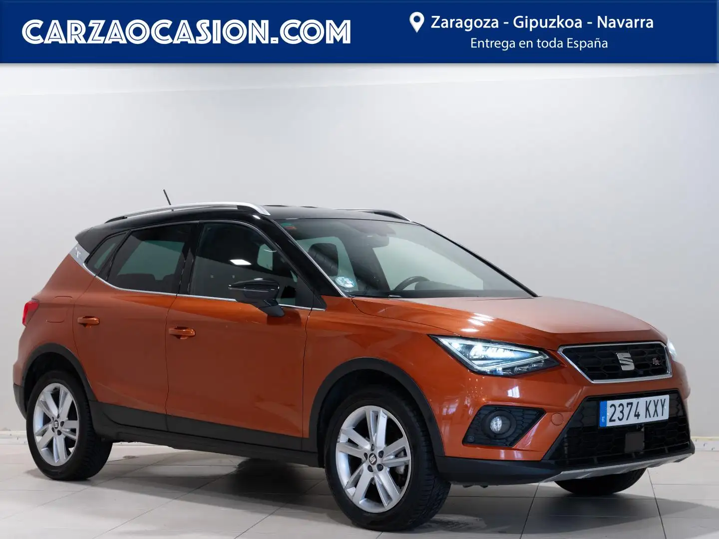 SEAT Arona 1.0 TGI 66kW (90CV) FR Negro - 1