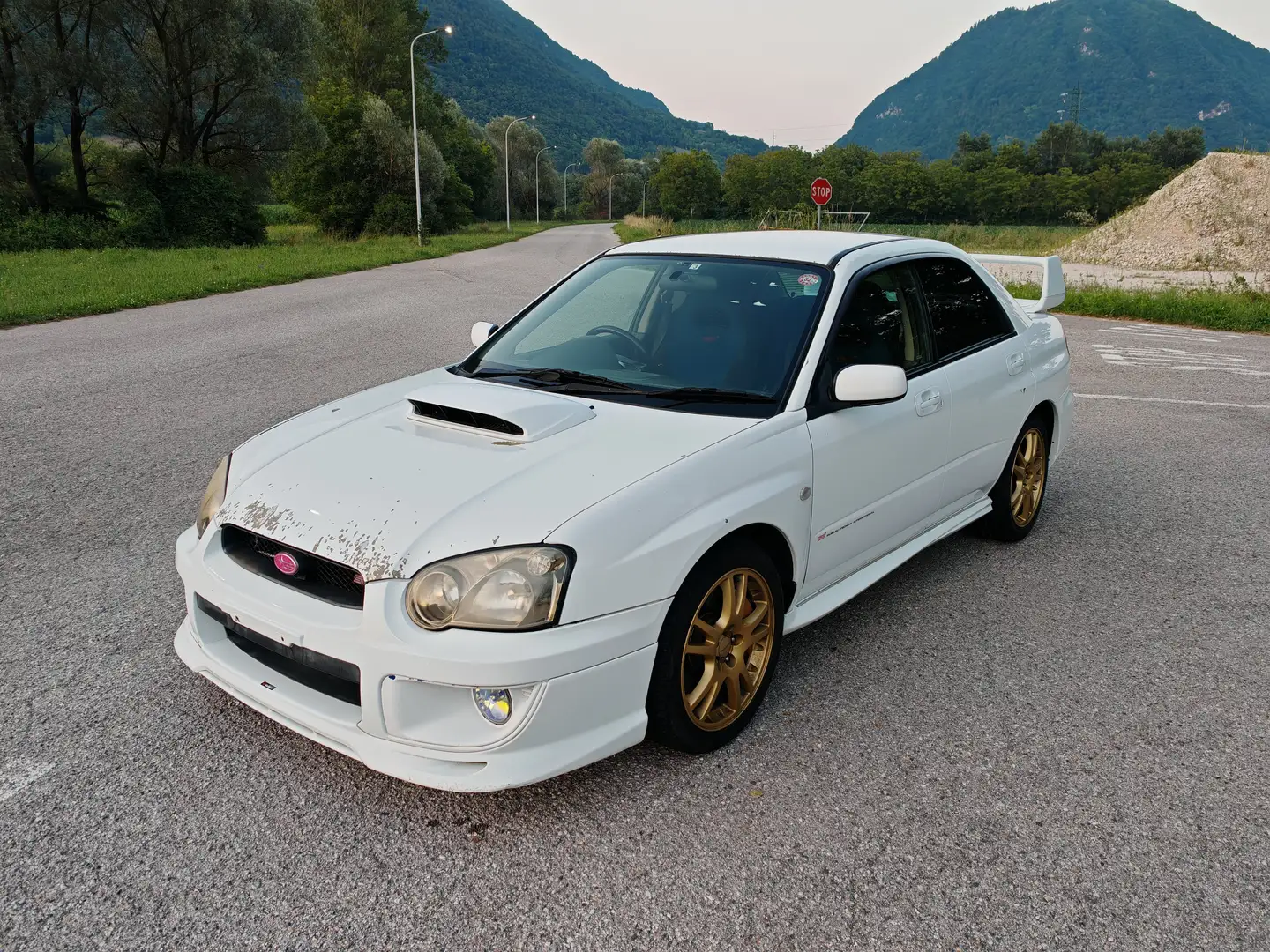 Subaru Impreza Berlina 2.0 Turbo 4x4 STI awd JDM 280CV Bianco - 1