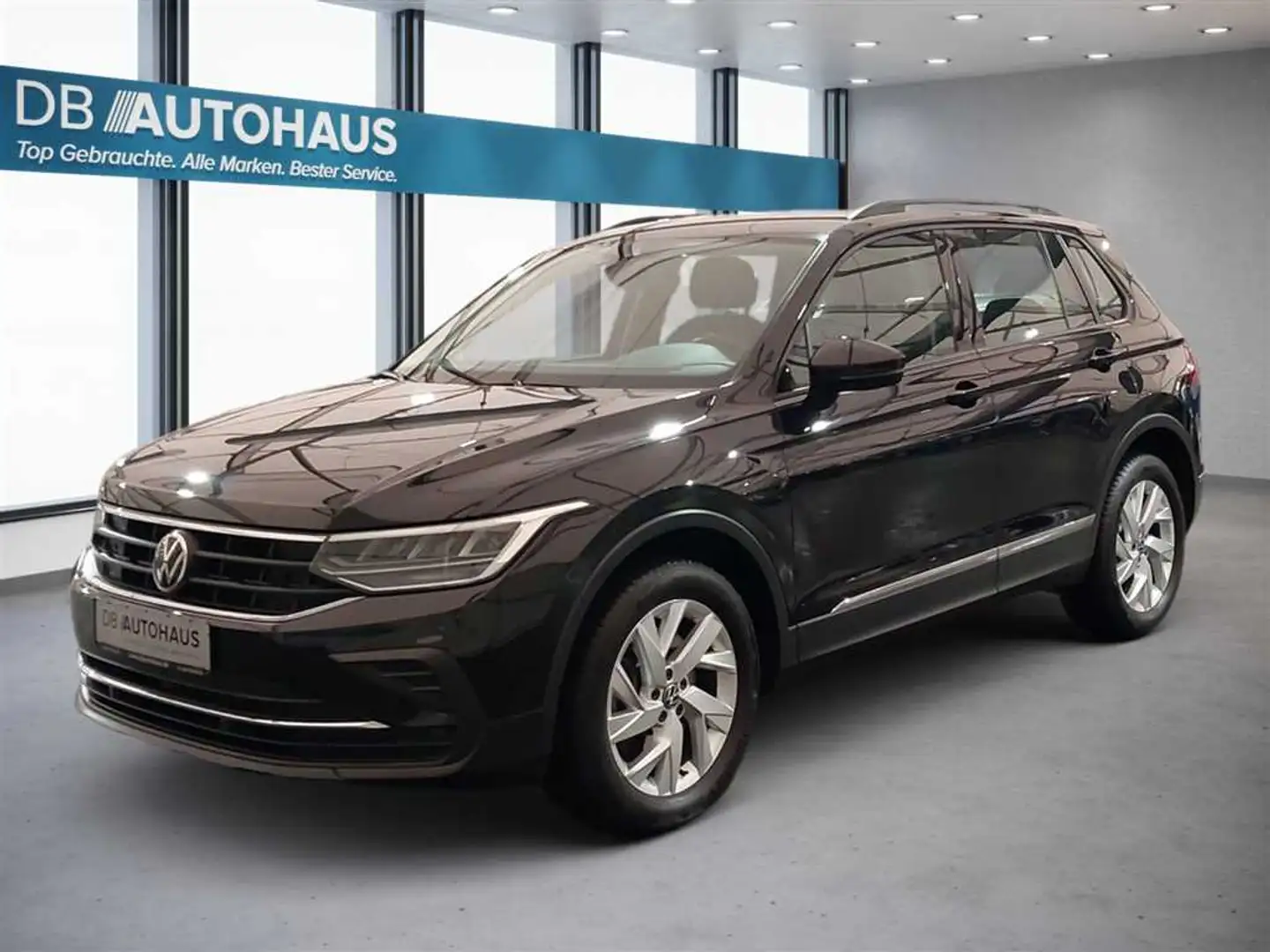 Volkswagen Tiguan Life 2.0 TSI DSG 4MOTION Schwarz - 1