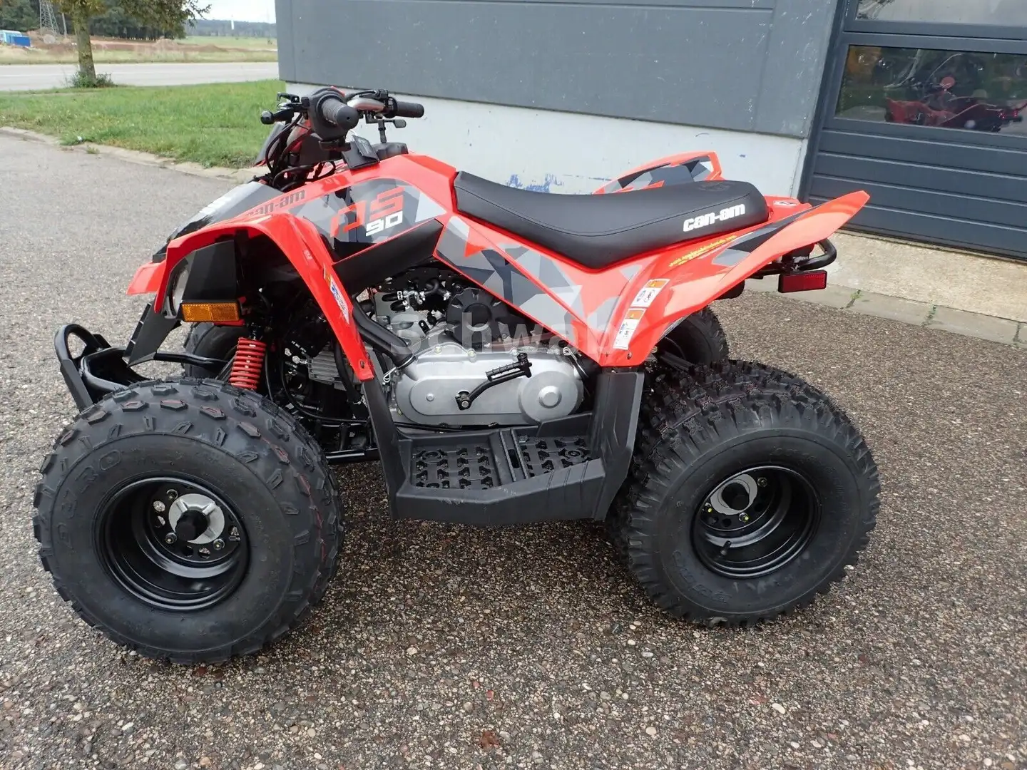 Can-Am DS 90 Kinderquad Roşu - 2
