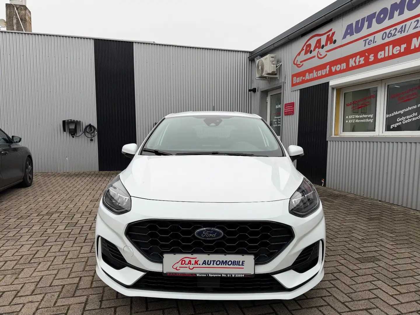 Ford Fiesta ST-Line X 1.Hand+47TKM+R.Kamera+CarPlay Blanc - 2
