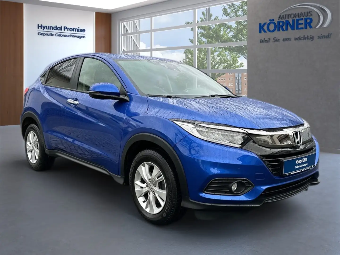 Honda HR-V Elegance 1.5 i-VTEC CVT *NAVI*SITZHZ*CAM* Kék - 1