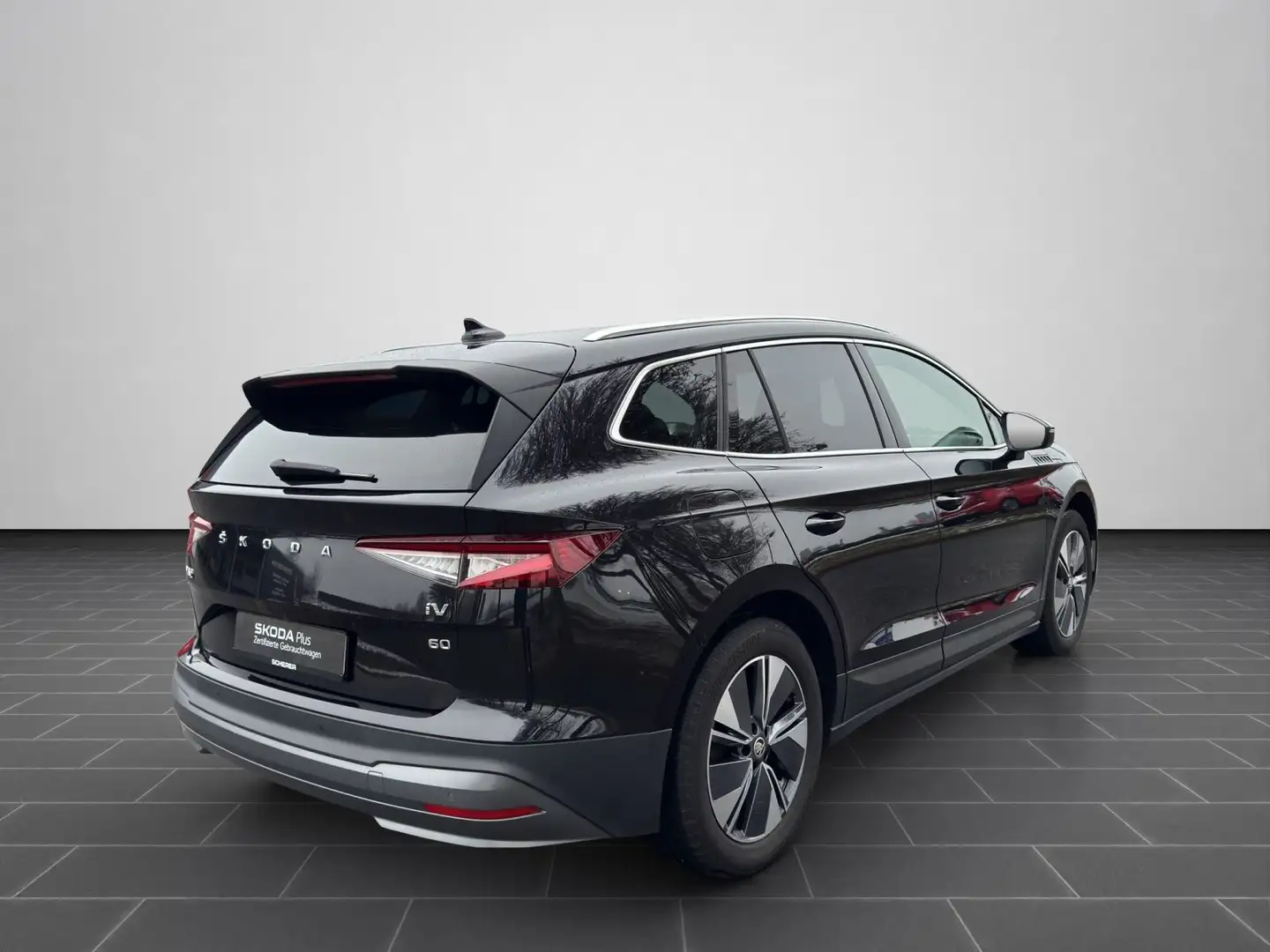 Skoda Enyaq iV 60 MATRIX NAVI WäPu. RFK ACC SHZ Noir - 2