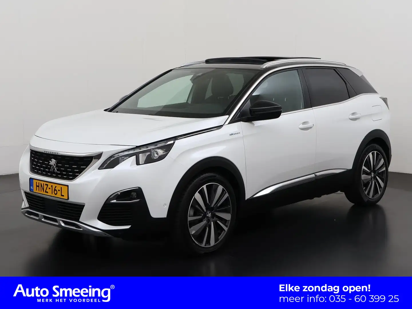 Peugeot 3008 1.6 HYbrid4 300 GT | Panoramadak | Leder | Memory Wit - 1