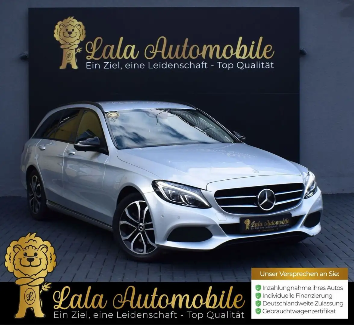 Mercedes-Benz C 220 d 2.2 CDI NIGHT-PAKET AMBIENTE TEMPOMAT AU Silber - 1