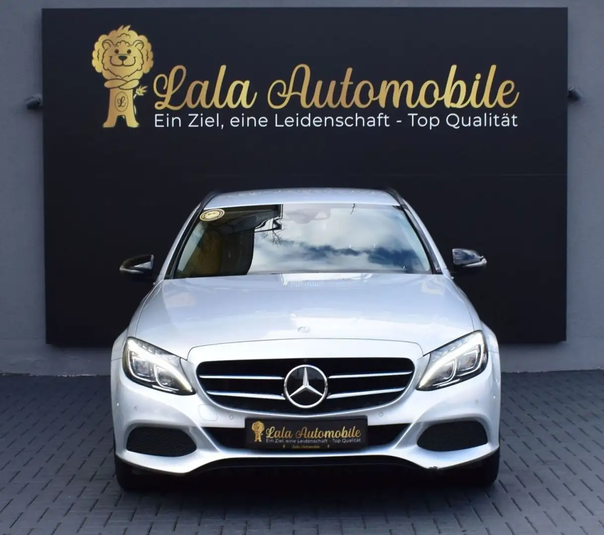 Mercedes-Benz C 220 d 2.2 CDI NIGHT-PAKET AMBIENTE TEMPOMAT AU Silber - 2