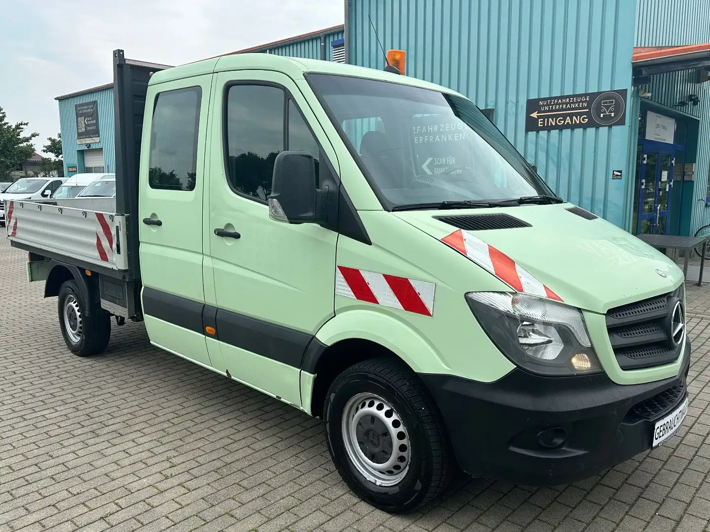 Mercedes-Benz Sprinter DOKA 316CDI L2/AHK-3.5T+MB-SCHECKHEFT Verde - 1