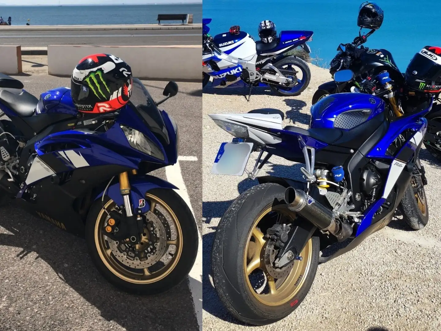 Yamaha YZF-R6 R6r rj15 2010 Azul - 1