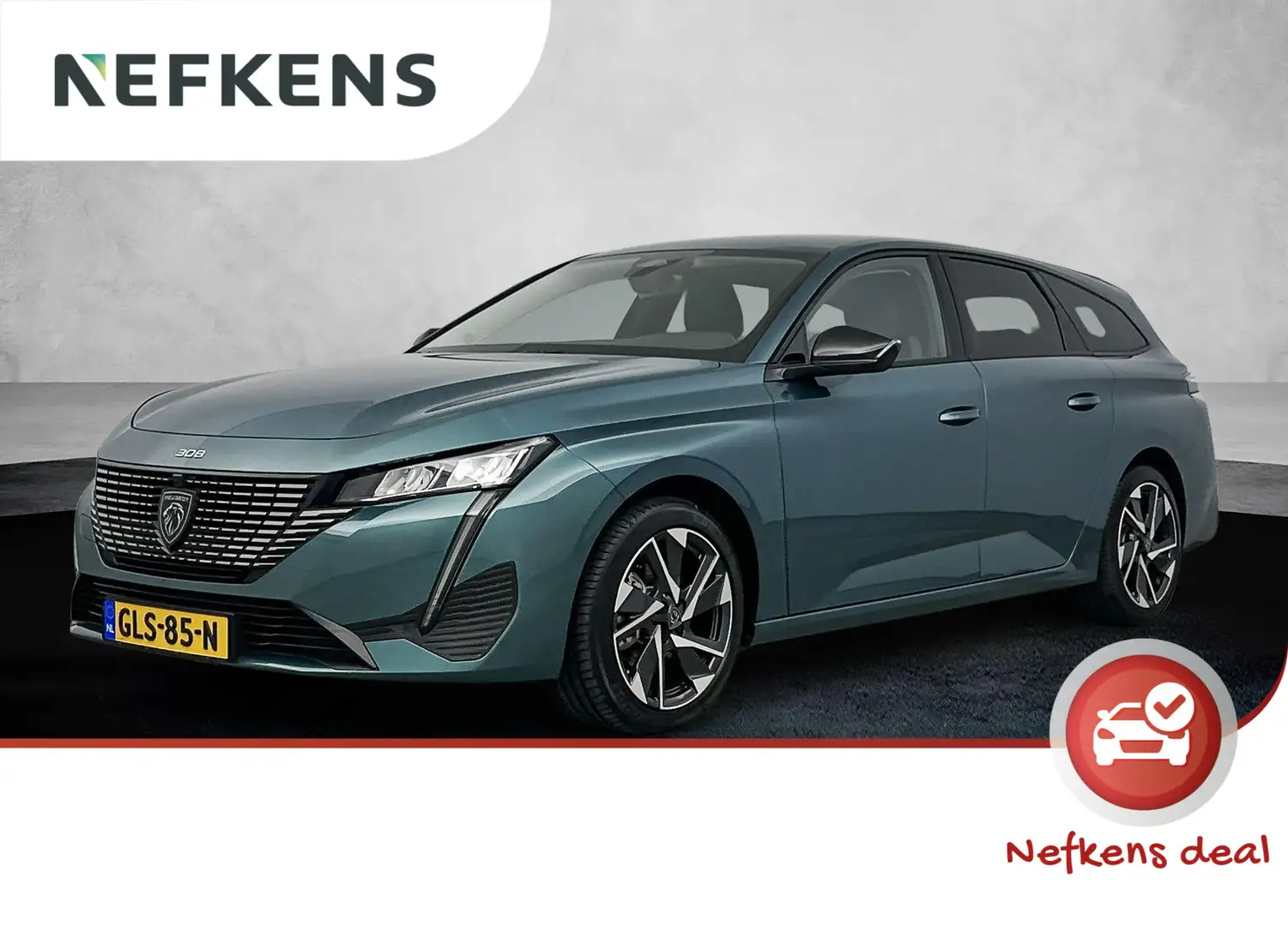 Peugeot 308 SW 1.2 Hybrid 136 pk Automaat Allure | Navigatie | Blauw - 1