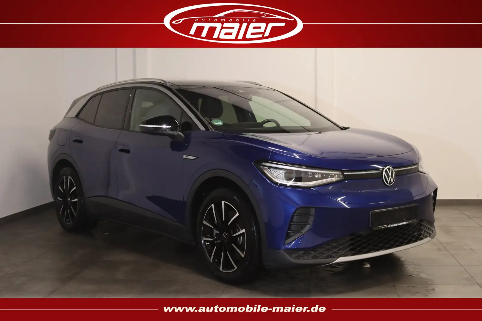 Volkswagen ID.4 Pro Performance 150 kW 1st Max-Pano-IQ-AHK- Bleu - 1