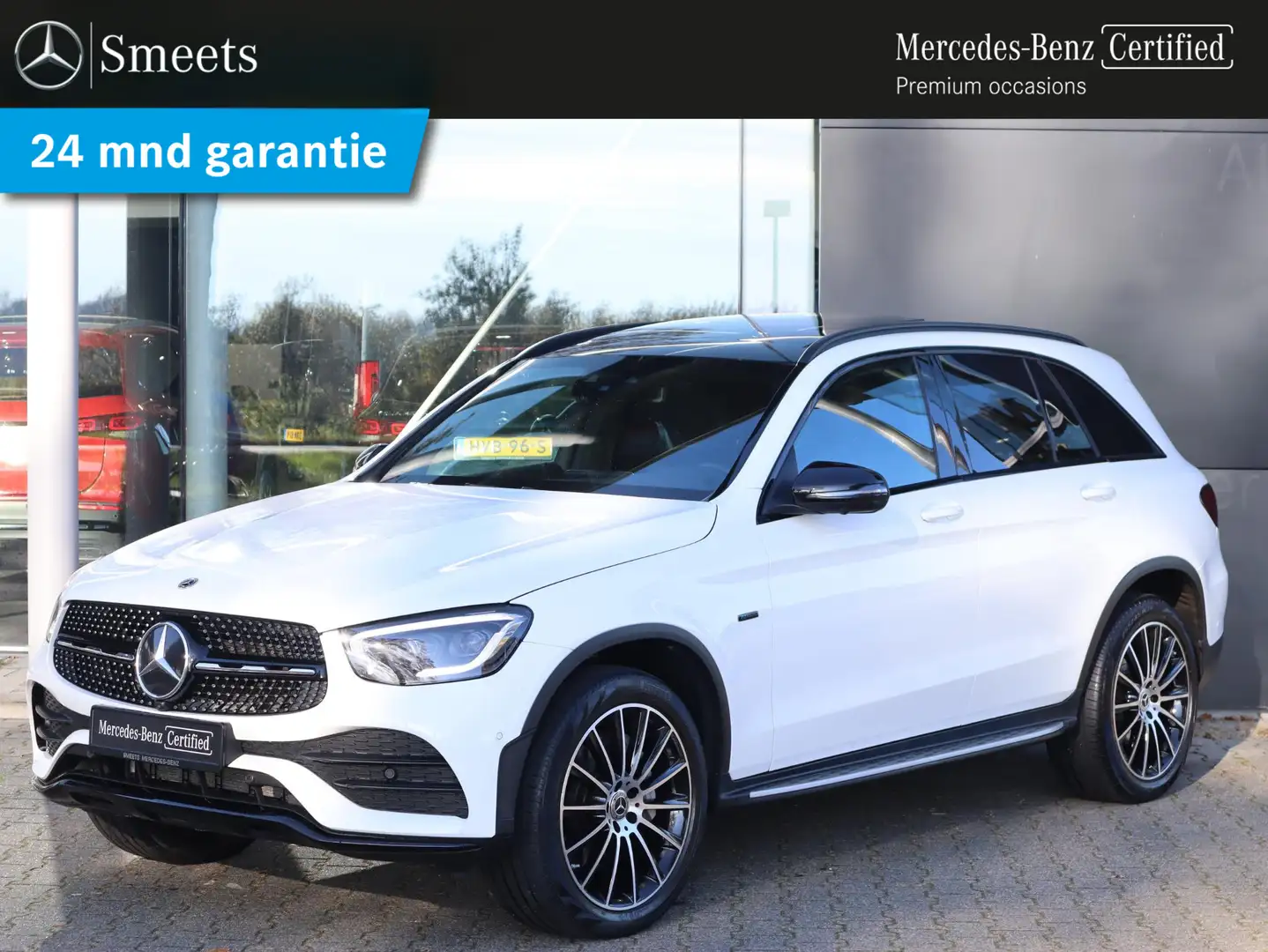 Mercedes-Benz GLC 300 300e 4MATIC AMG line | Panoramadak | Burmester | T Blanc - 1