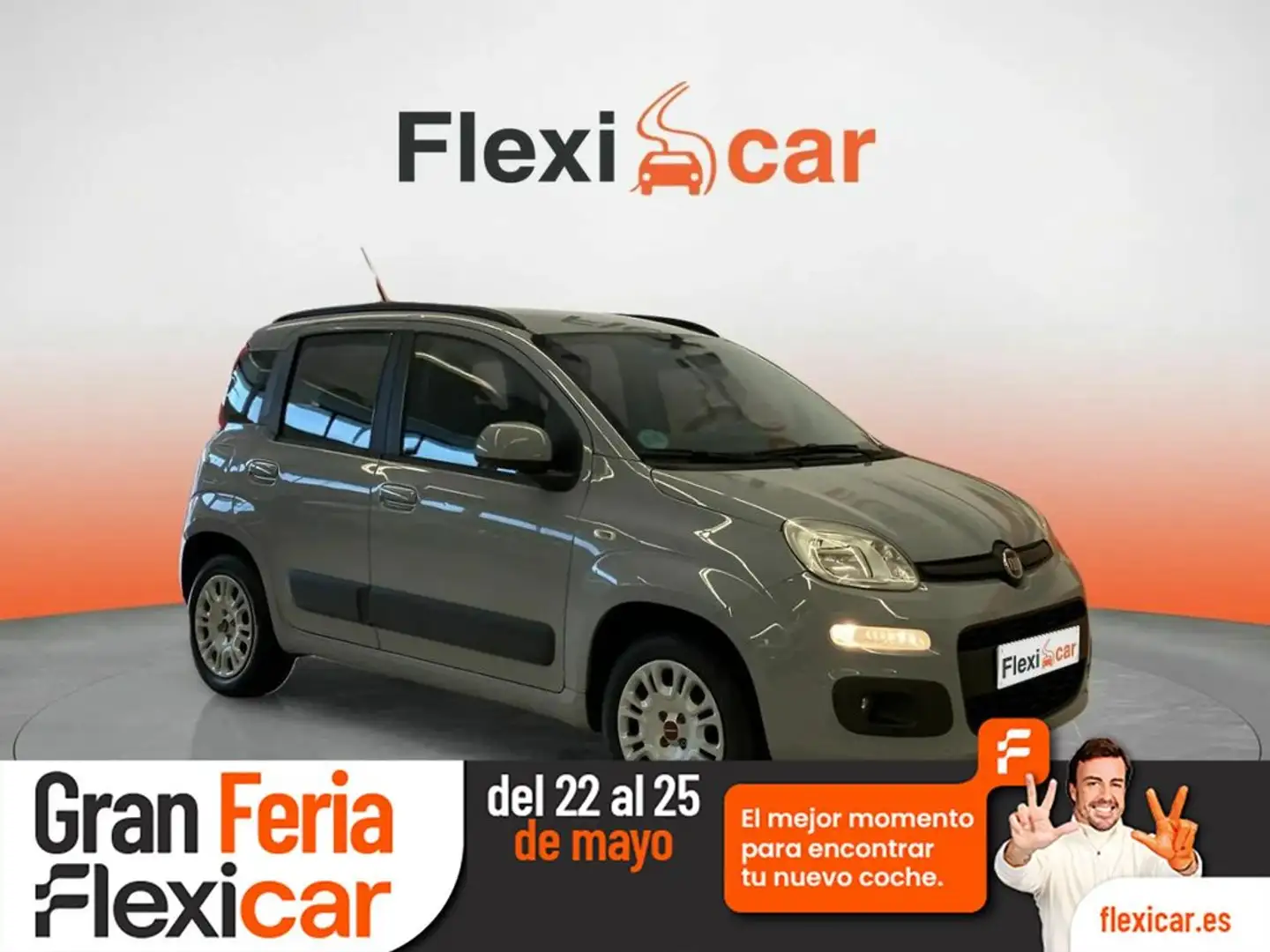 Fiat Panda 1.2 Lounge Gris - 2