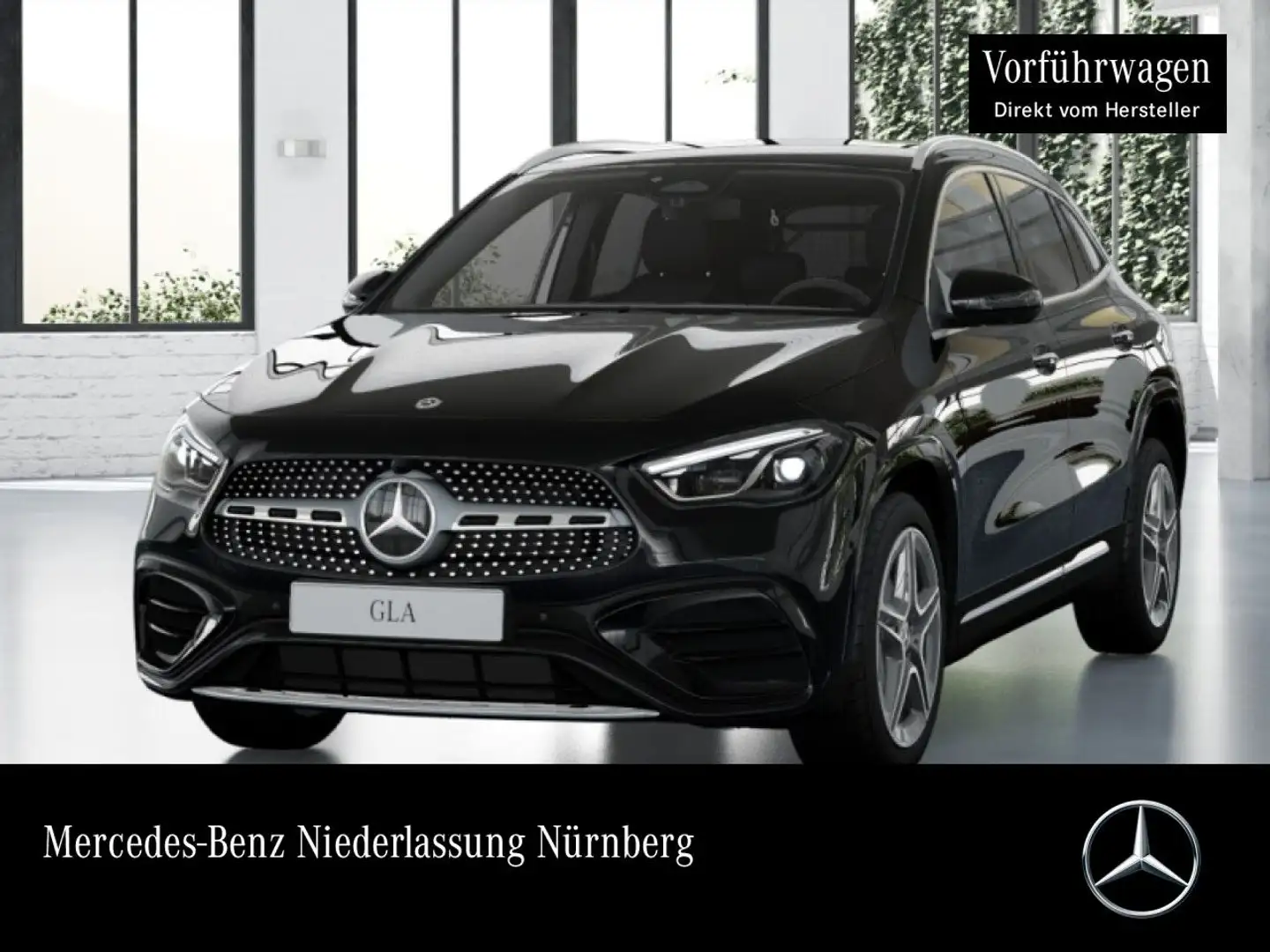 Mercedes-Benz GLA 200 AMG+360°+AHK+MULTIBEAM+TOTW+KEYLESS+7G Schwarz - 1