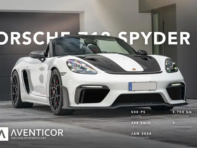 Porsche 718 Spyder Spyder RS