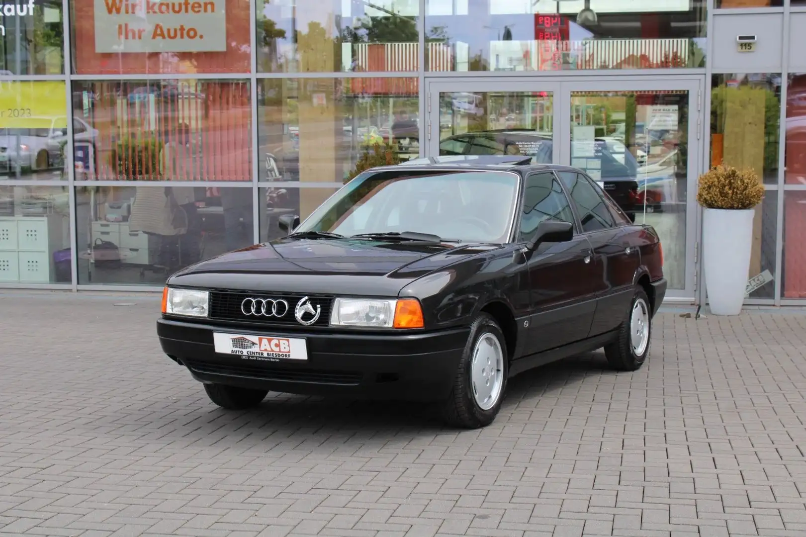 Audi 80 Comfort Edition Schiebedach Heckrollo 1.Hand Negru - 2