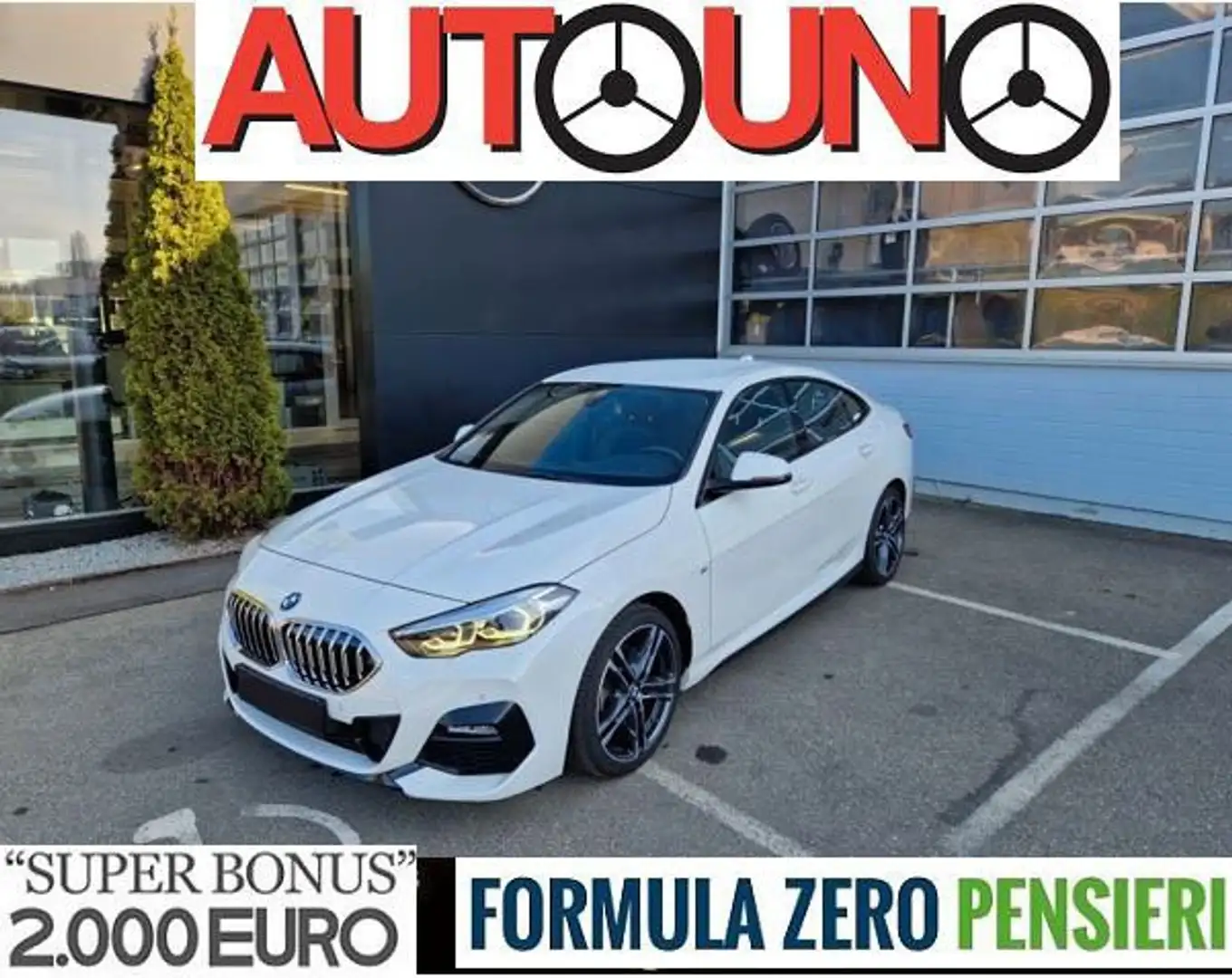 BMW 218 218i Gran Coupé Msport Wit - 1