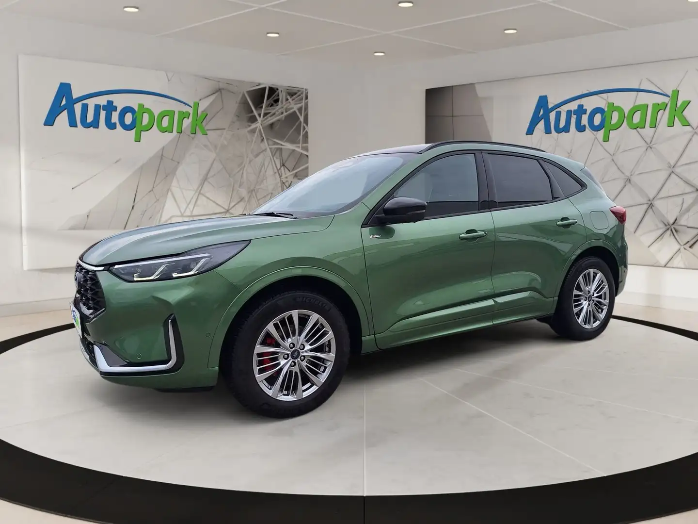 Ford Kuga ST-Line X FHEV AWD Grün - 1