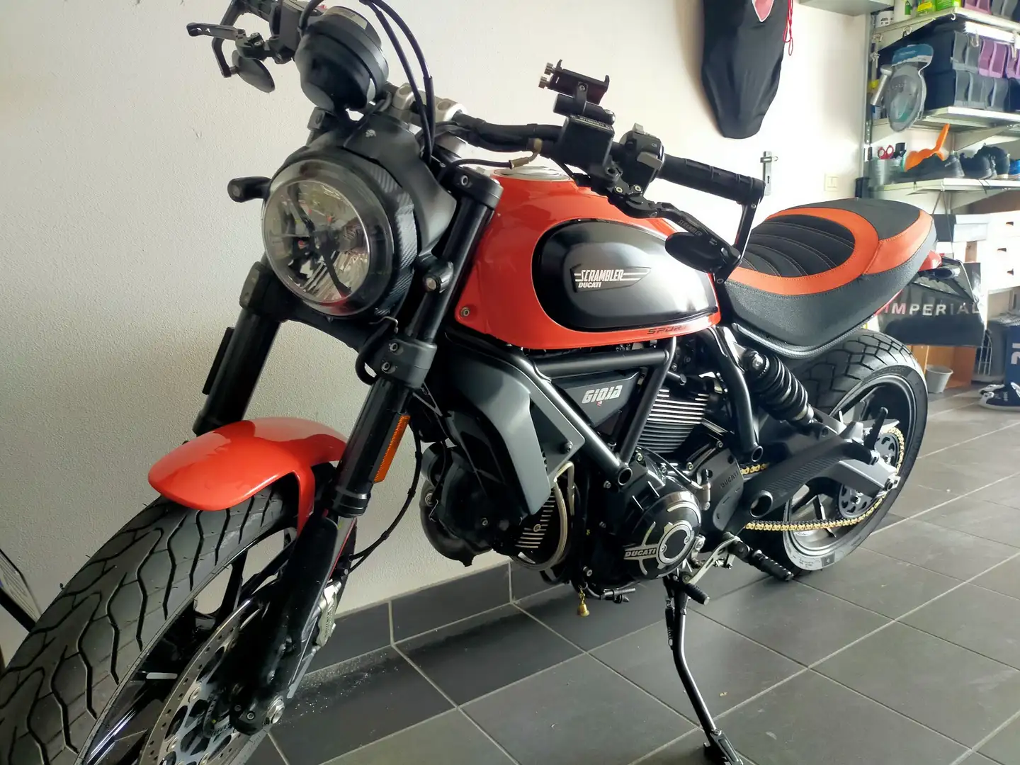 Ducati Scrambler icon Orange Orange - 1